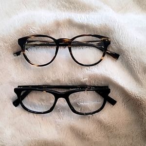 Two Pair of Warby Parker Glasses